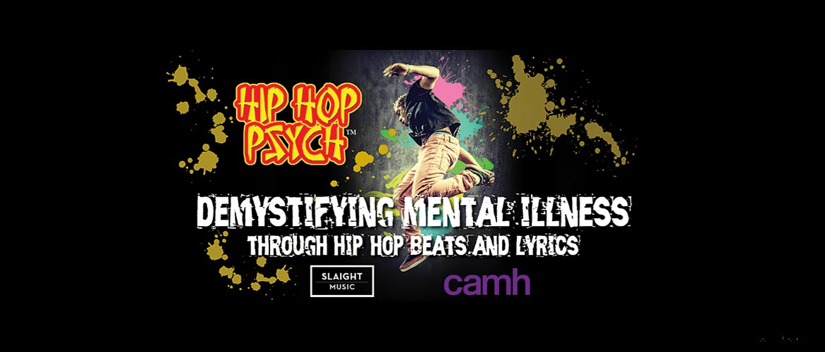 Hip Hop Psych CAMH Banner
